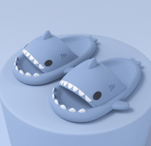 Shop Premium Shark Slides - Goodlifebean Plushie | Stuffed Animal