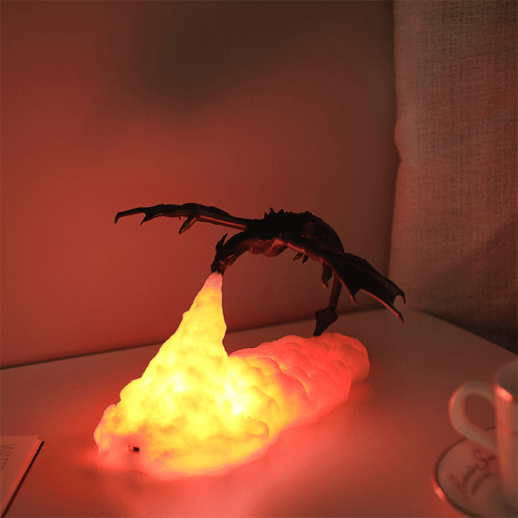 Shop 3D Dragon Lamp - Goodlifebean Plushie | Stuffed Animal