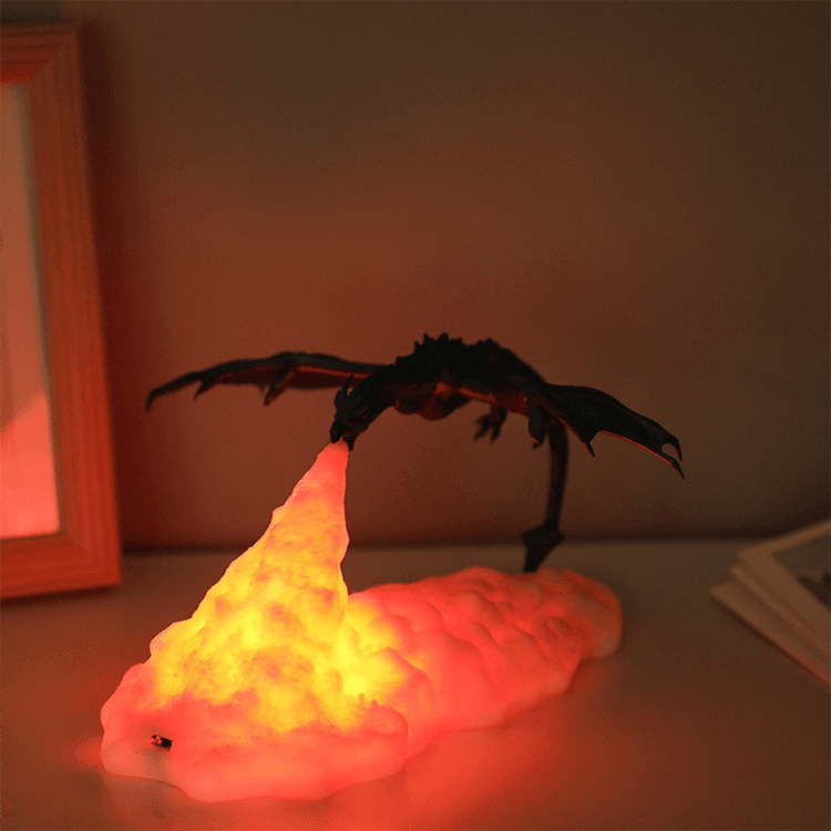 Shop 3D Dragon Lamp - Goodlifebean Plushie | Stuffed Animal