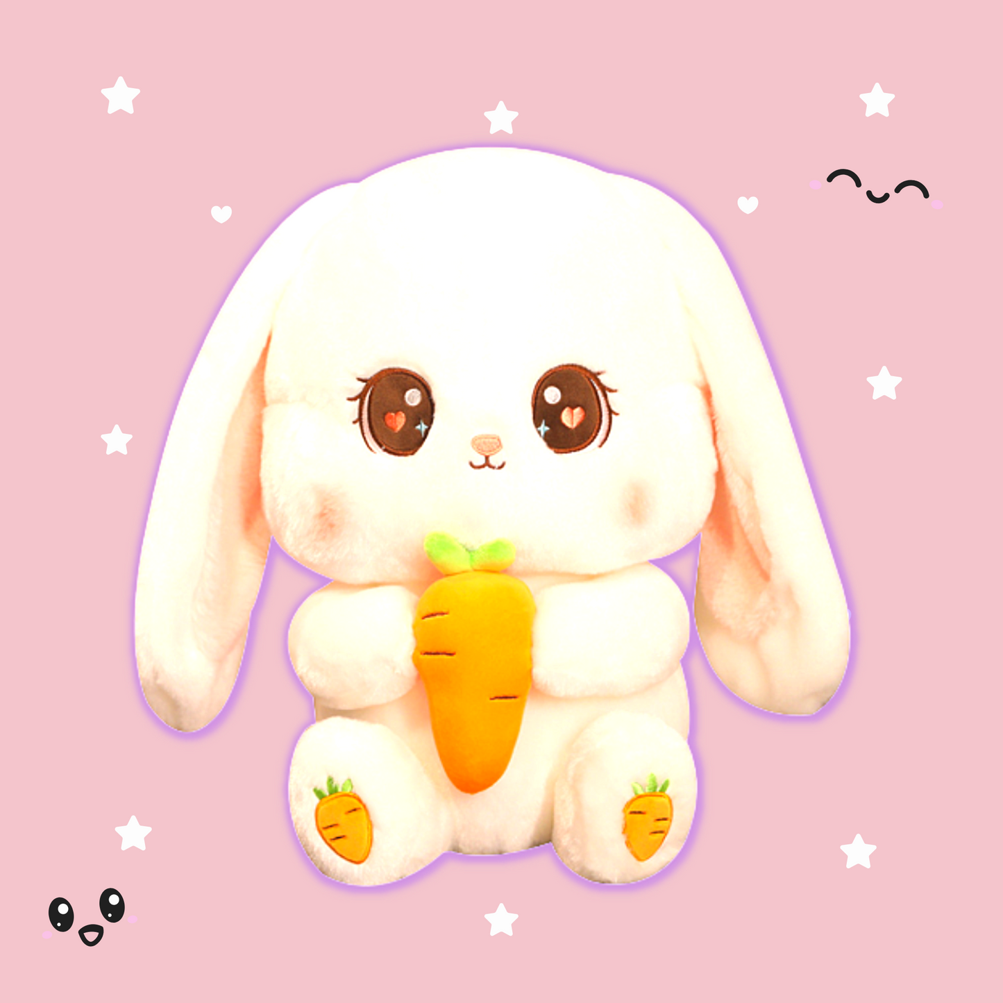 Shop Bon Bon: The Giant Cheery Bunny Plush - Stuffed Animals Goodlifebean Plushies | Stuffed Animals