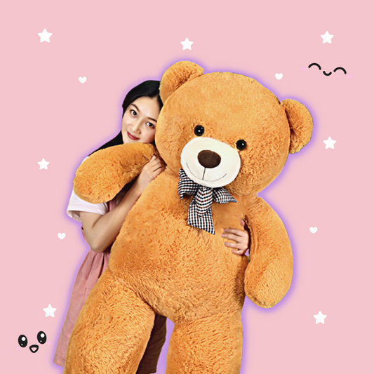 Shop Giant Life Size Teddy Bear Plush (4.5 Ft) - Stuffed Animals Goodlifebean Plushies | Stuffed Animals