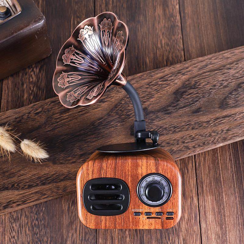 Shop Vintage Gramophone Bluetooth Speaker - Goodlifebean Plushie | Stuffed Animal