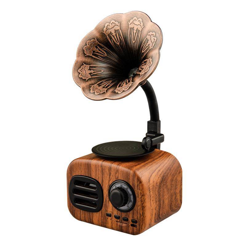 Shop Vintage Gramophone Bluetooth Speaker - Goodlifebean Plushie | Stuffed Animal