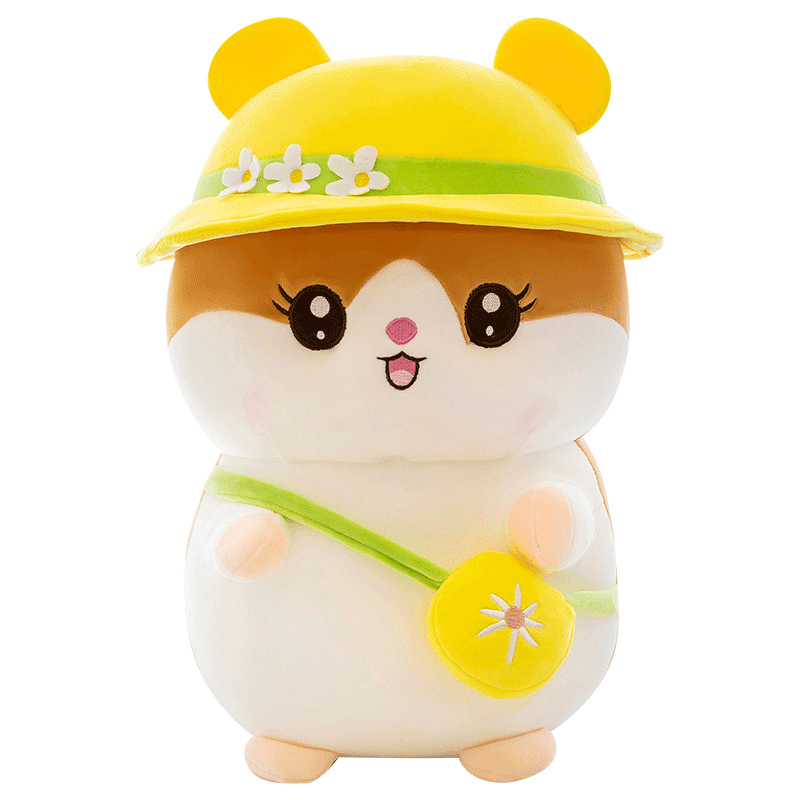 Shop Giant Kawaii Stuffed Hamster Plush - Goodlifebean Plushie | Stuffed Animal