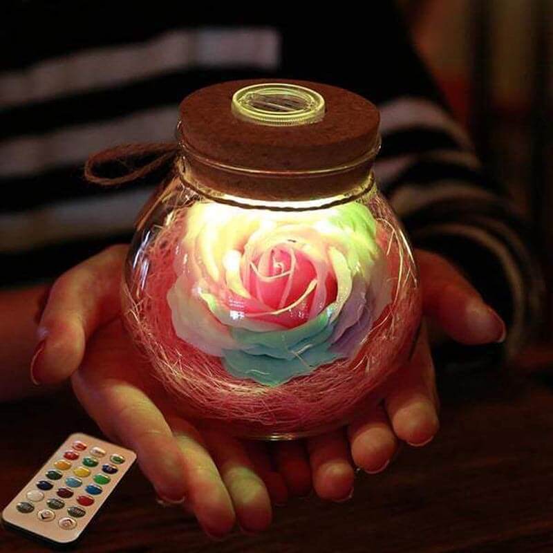 Shop Illuminated Rose Light(Remote Controlled) - Goodlifebean Plushie | Stuffed Animal