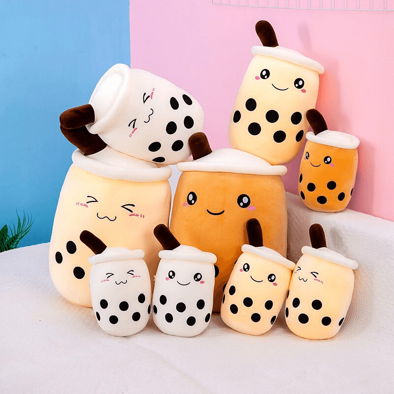 Shop Boba Buddies: Bubble Tea Plush - Goodlifebean Plushie | Stuffed Animal