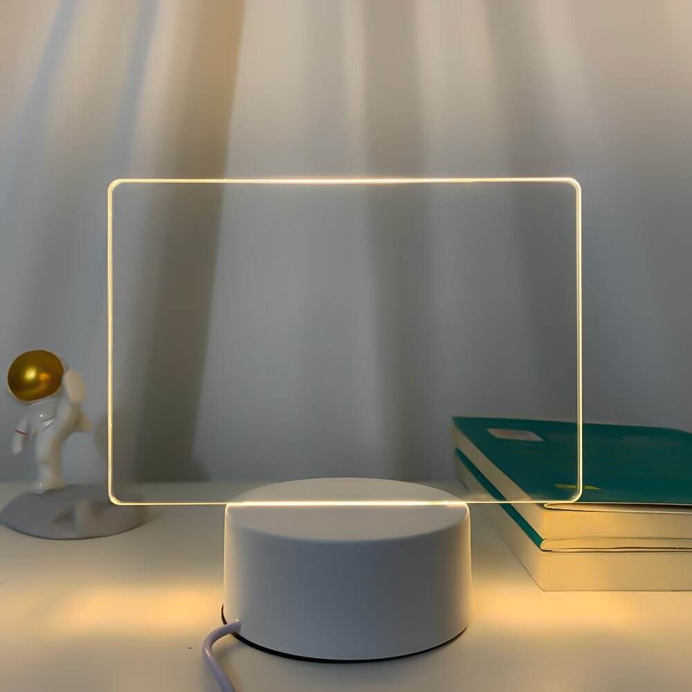 Shop GlowWriter: Kawaii LED Message Board Lamp - Goodlifebean Plushie | Stuffed Animal