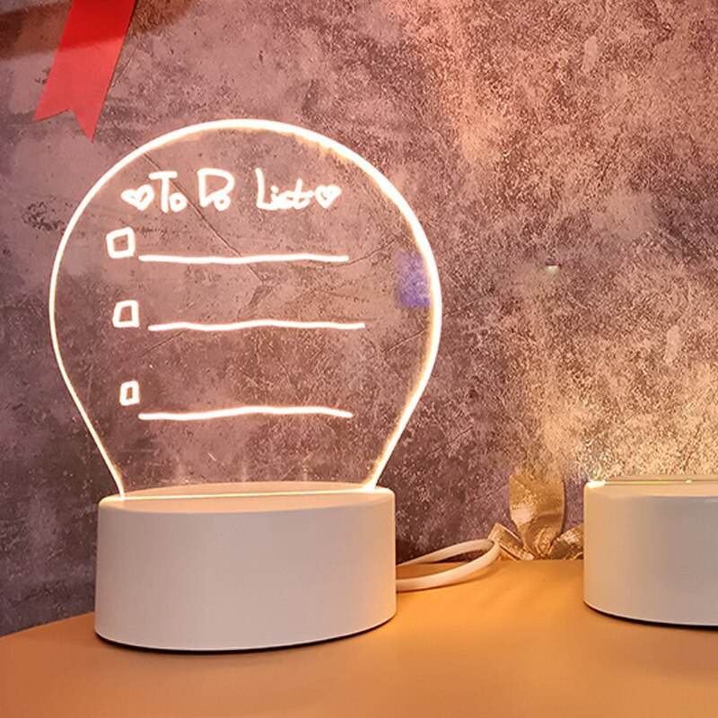 Shop GlowWriter: Kawaii LED Message Board Lamp - Goodlifebean Plushie | Stuffed Animal