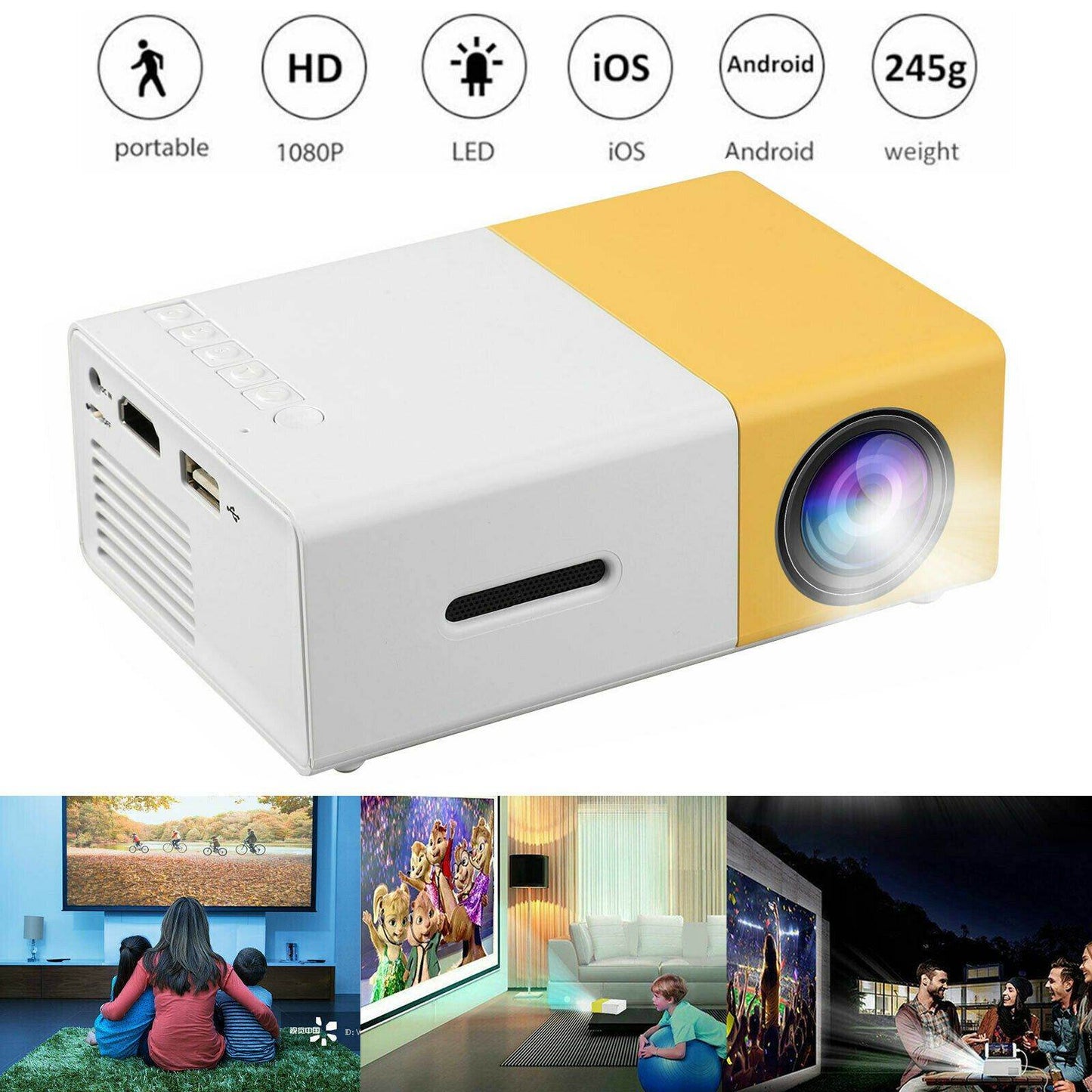 Shop HD Mini LED Projector - Goodlifebean Plushie | Stuffed Animal