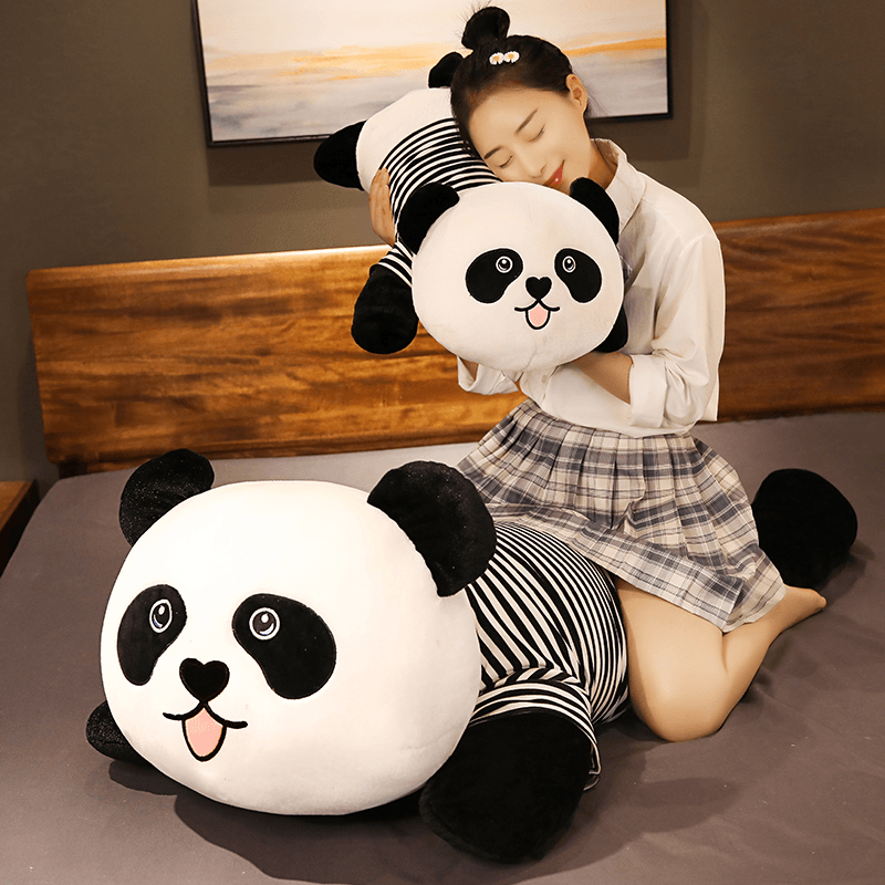 Shop Jumbo Stuffed Panda Plush - Goodlifebean Plushie | Stuffed Animal
