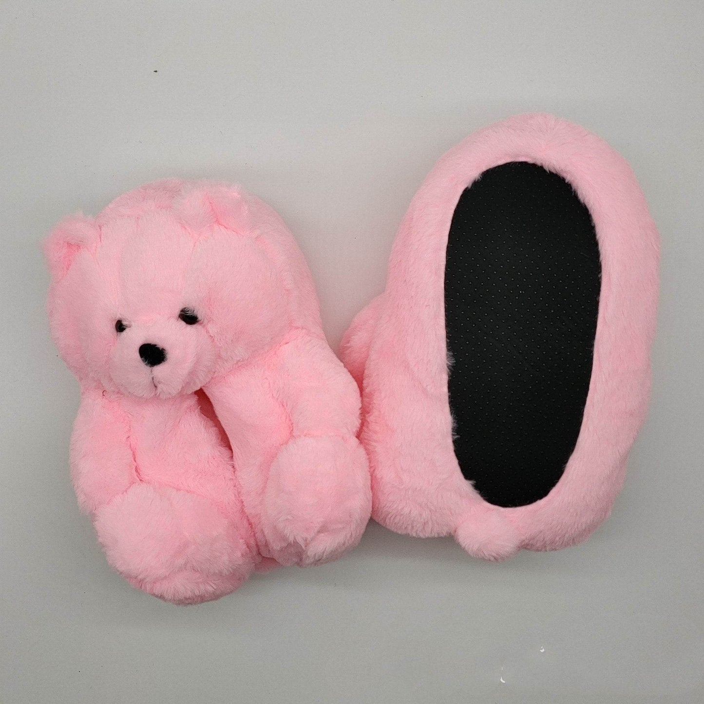 Shop Snuggly Pink Teddy Bear Plush - Goodlifebean Plushie | Stuffed Animal
