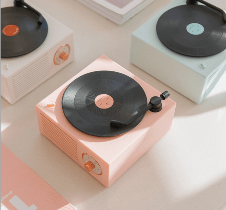 Shop Retro Vinyl Bluetooth Speaker - Goodlifebean Plushie | Stuffed Animal