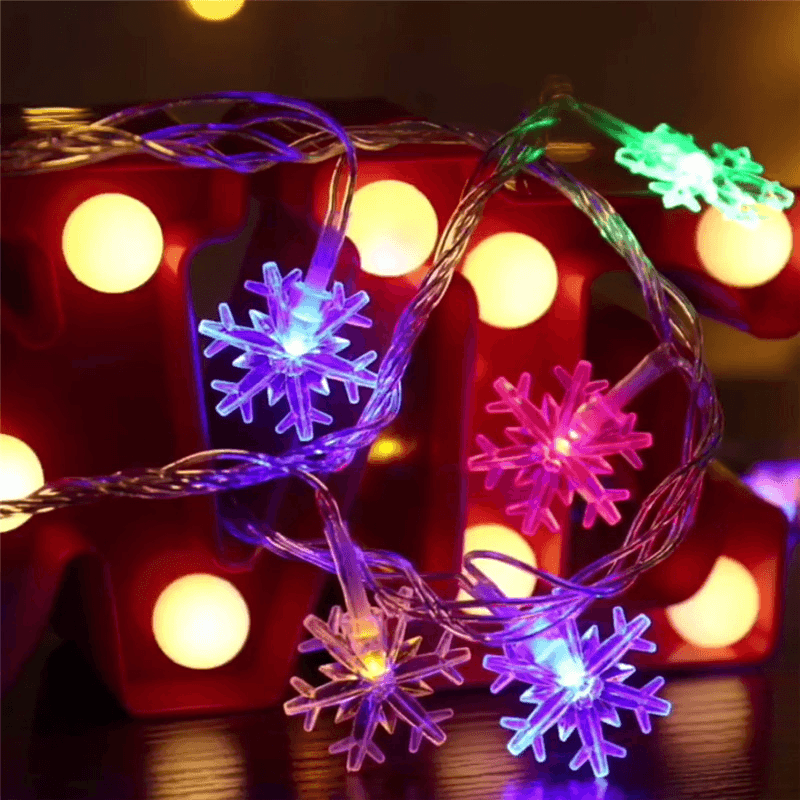 Shop Snowflake Christmas Fairy String Lights - Goodlifebean Plushie | Stuffed Animal