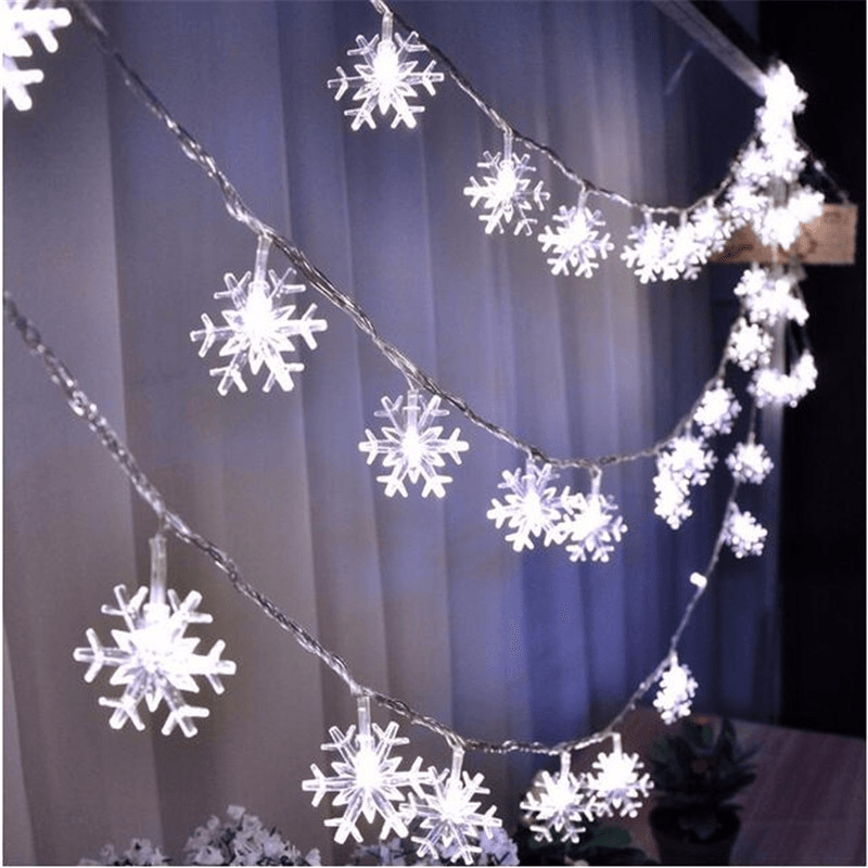 Shop Snowflake Christmas Fairy String Lights - Goodlifebean Plushie | Stuffed Animal
