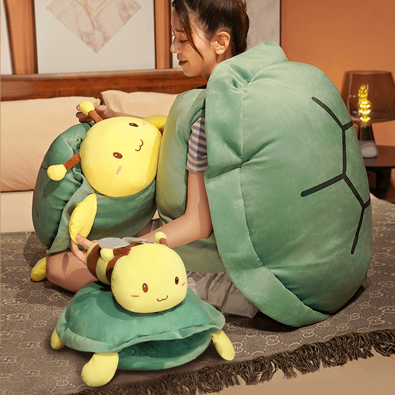 Shop Liva: Giant Hybrid Turtle Bee Plush - Goodlifebean Plushie | Stuffed Animal