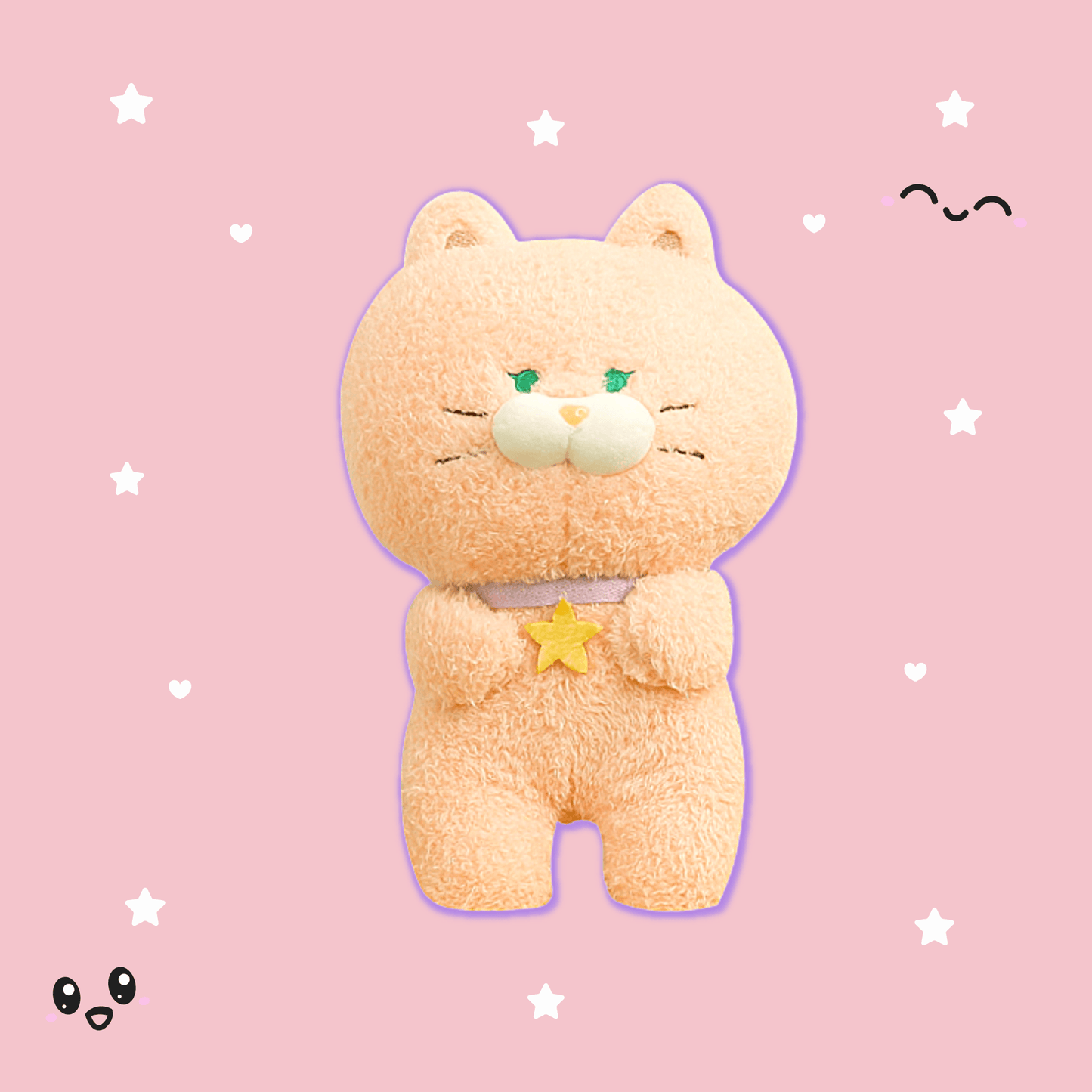 Shop Caii: Mini Fuzzy Cat Plush - Goodlifebean Plushie | Stuffed Animal