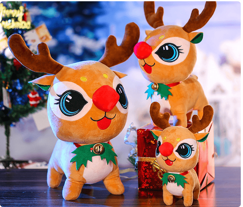 Shop Rufa: The Giant Reindeer Plush - Goodlifebean Plushie | Stuffed Animal