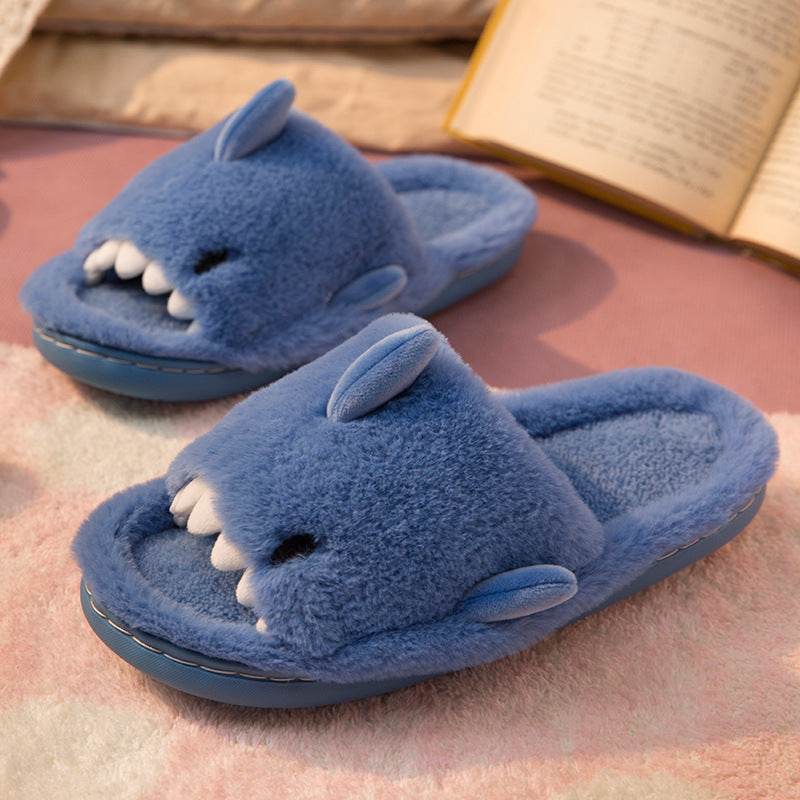 Shop Comfyt: Comfy Plush Shark Slippers - Goodlifebean Plushie | Stuffed Animal