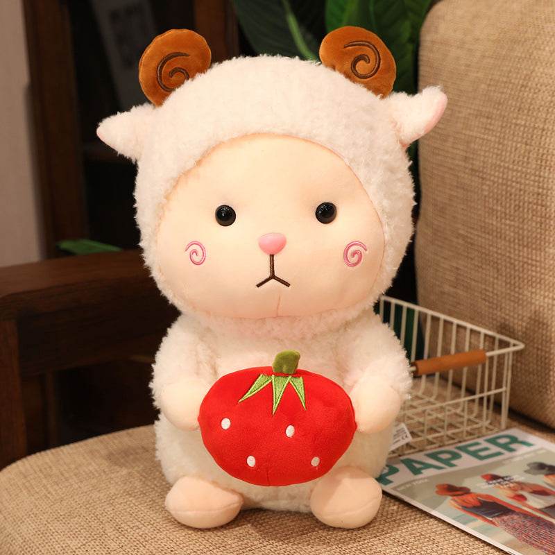 Shop Kawaii Cuddly Sheep Plush - Goodlifebean Plushie | Stuffed Animal