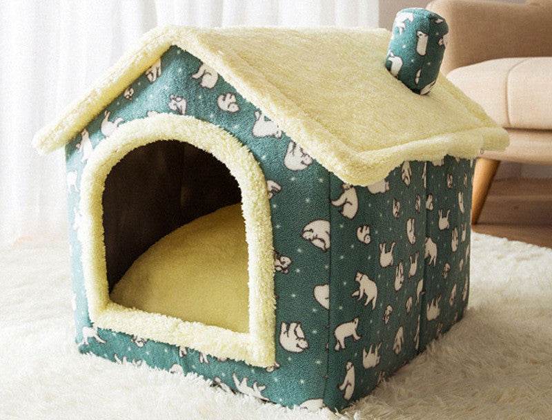 Shop Foldable Pet Bed House - Goodlifebean Plushie | Stuffed Animal