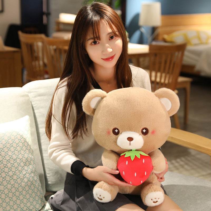 Shop Tiny Teddy Berry: Kawaii Teddy Bear - Goodlifebean Plushie | Stuffed Animal