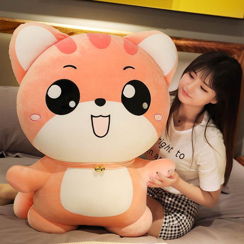 Shop Snuggly Giant Cat plushie (2ft) - Goodlifebean Plushie | Stuffed Animal