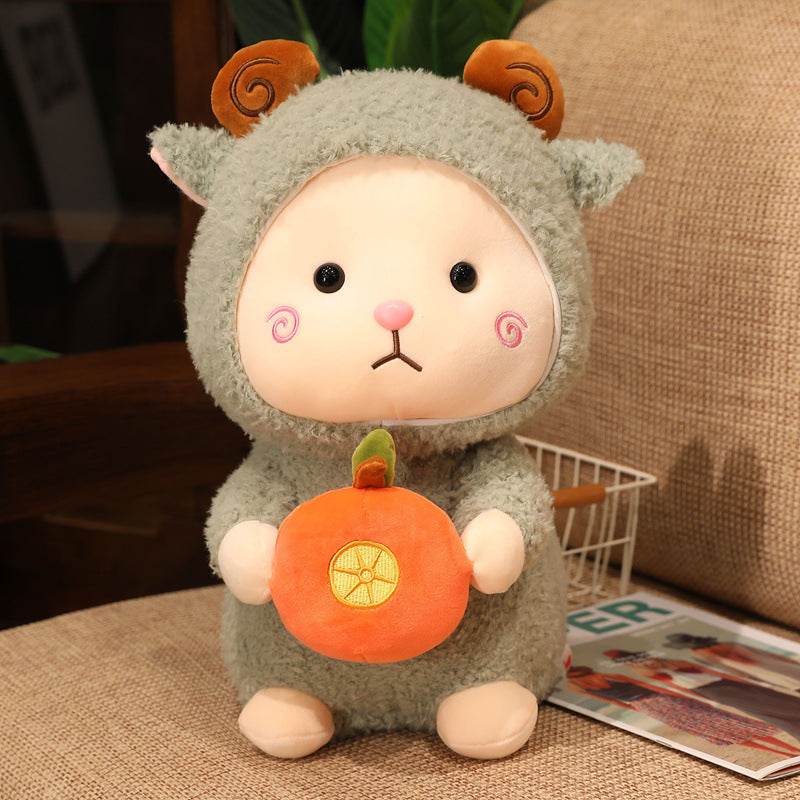 Shop Kawaii Cuddly Sheep Plush - Goodlifebean Plushie | Stuffed Animal