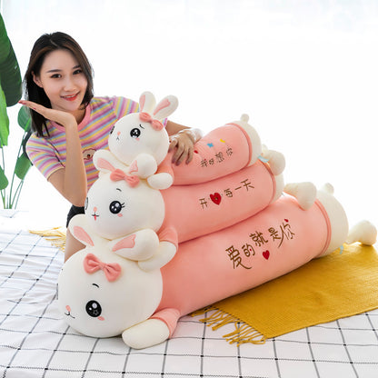 Shop Fluffy: Jumbo Stuffed Kawaii Bunny Plush - Stuffed Animals Goodlifebean Plushies | Stuffed Animals