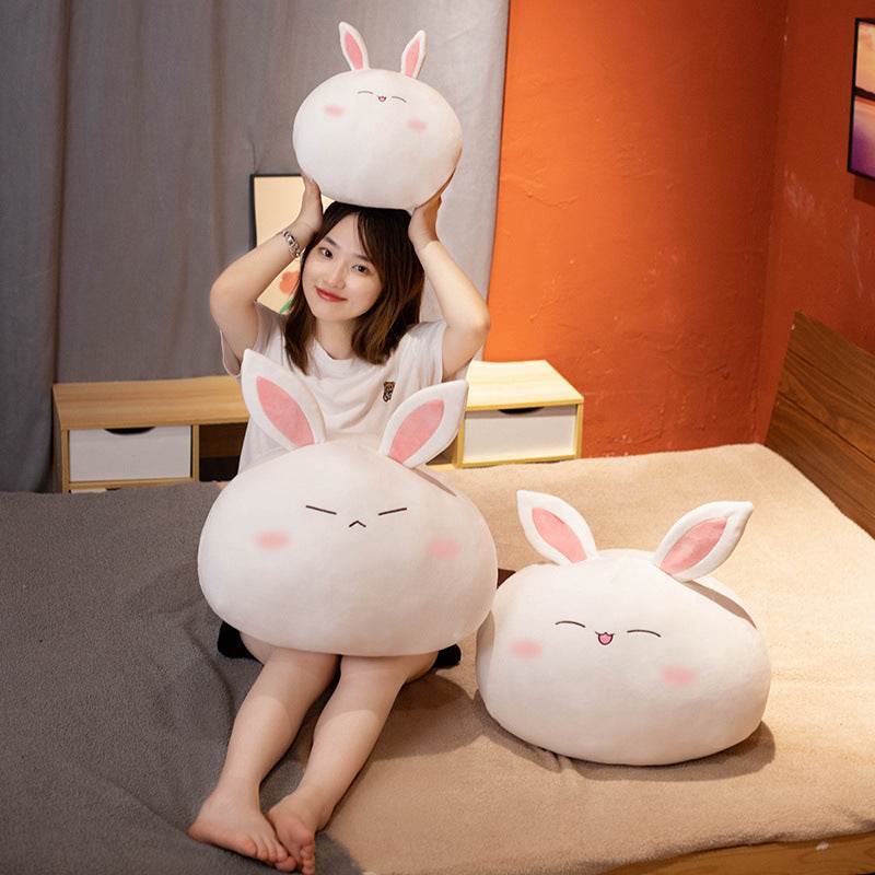 Shop Chonky the Kawaii Bunny Plush - Goodlifebean Plushie | Stuffed Animal