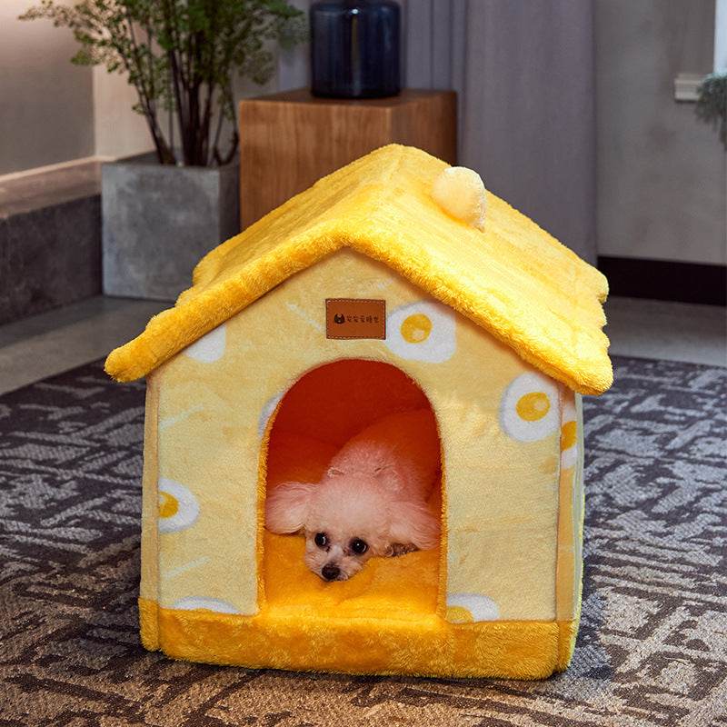Shop Foldable Pet Bed House - Goodlifebean Plushie | Stuffed Animal