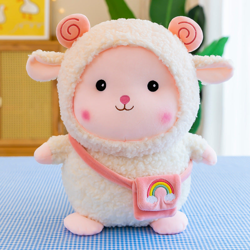 Shop Giant Fluffy Fleece Lamb Plushie - Stuffed Animals Goodlifebean Plushies | Stuffed Animals