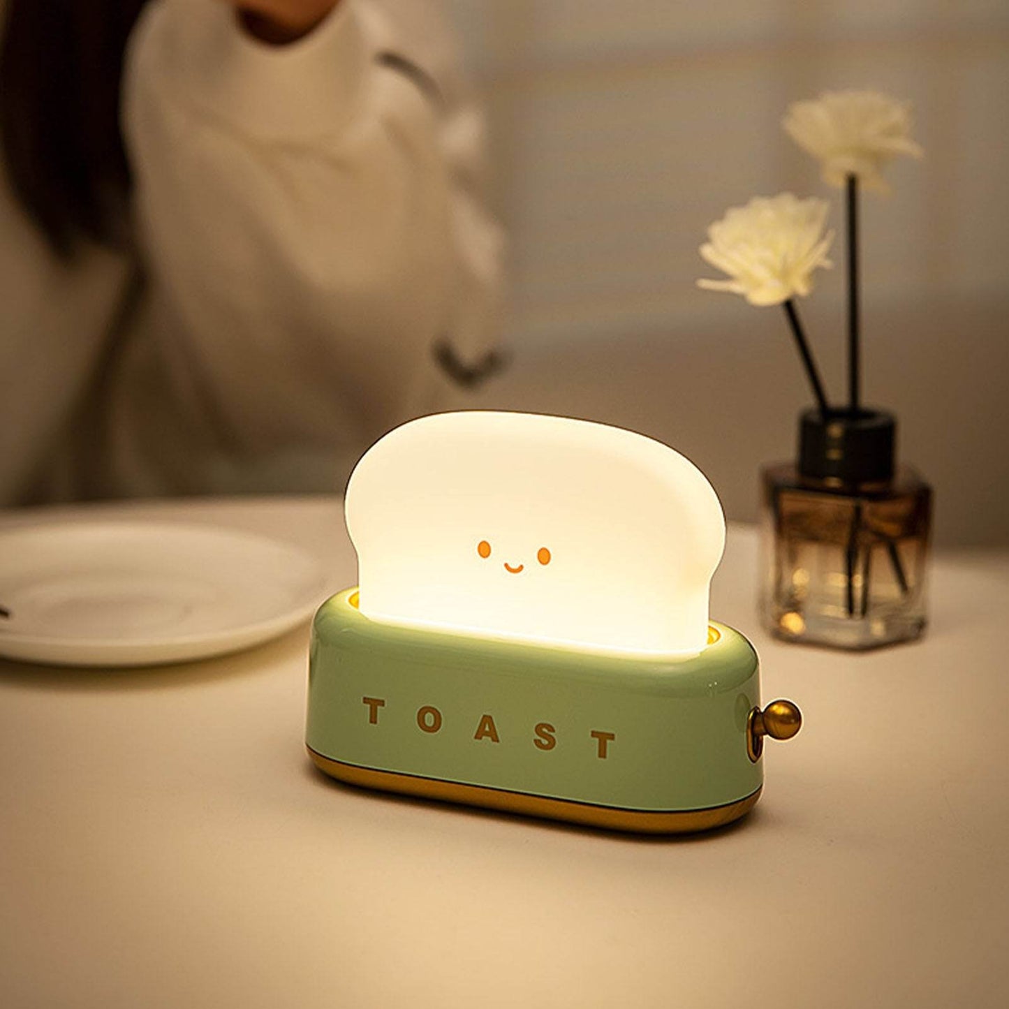 Shop Kawaii Toasty Night Light - Goodlifebean Plushie | Stuffed Animal
