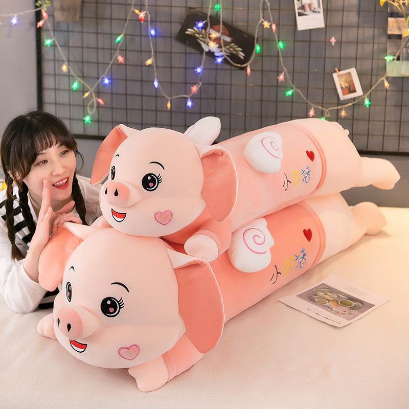 Shop Penny: The Giant Stuffed Pig Plush - Goodlifebean Plushie | Stuffed Animal