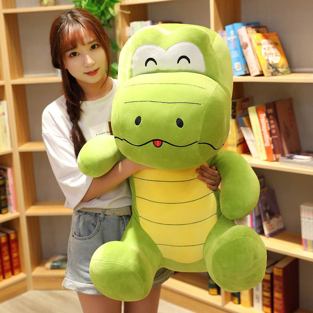 Shop Crockie:The Giant Stuffed Croc Plush - Goodlifebean Plushie | Stuffed Animal