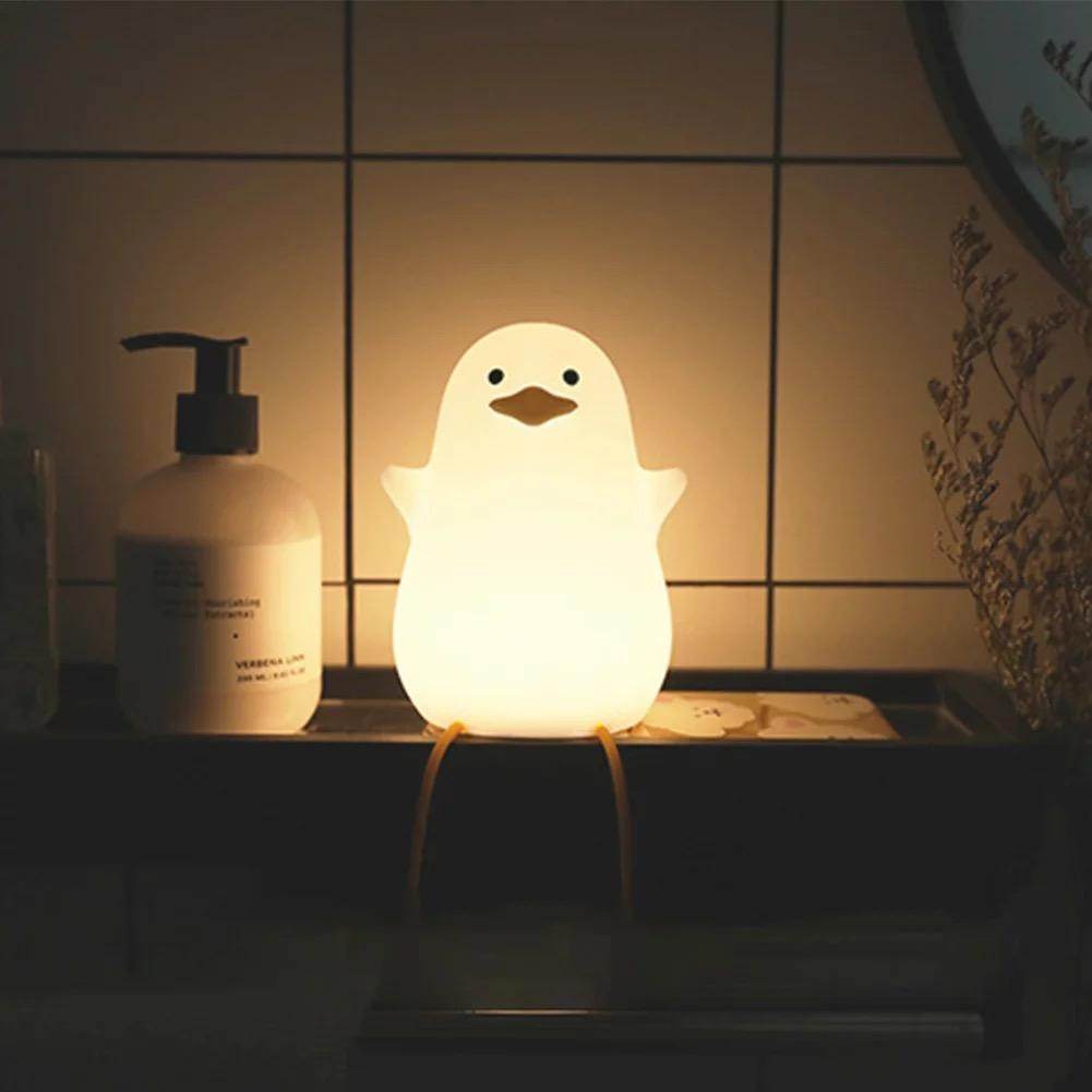 Shop LED Ducky Night Lamp/Light - Goodlifebean Plushie | Stuffed Animal