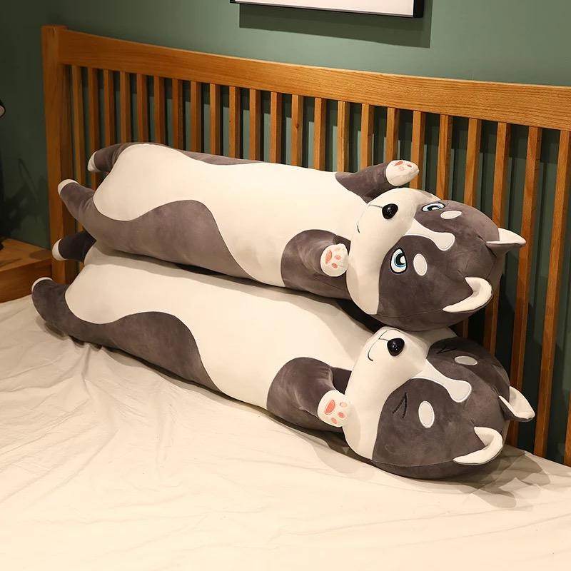 Shop Giant Husky Dog Plush Stuffed Toy - Goodlifebean Plushie | Stuffed Animal