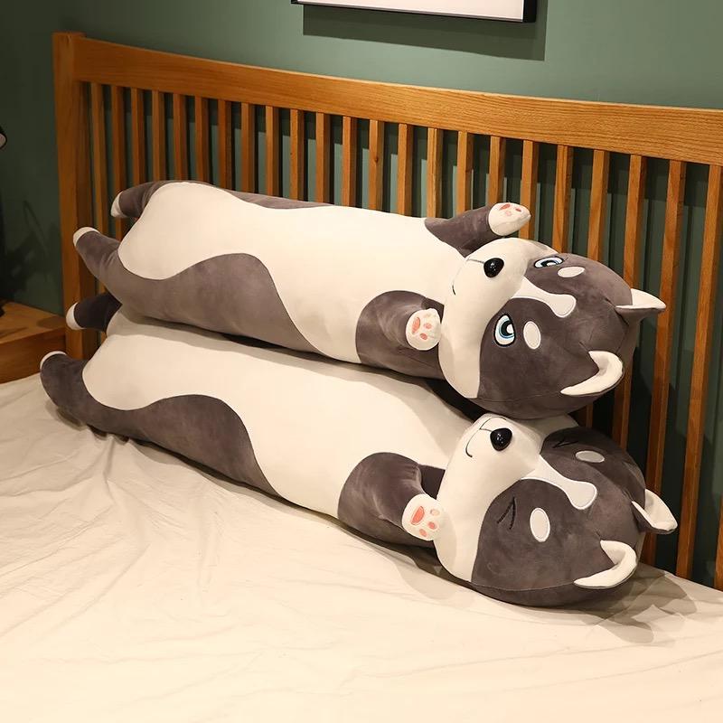 Shop Giant Husky Dog Plush Stuffed Toy - Stuffed Animals Goodlifebean Plushies | Stuffed Animals