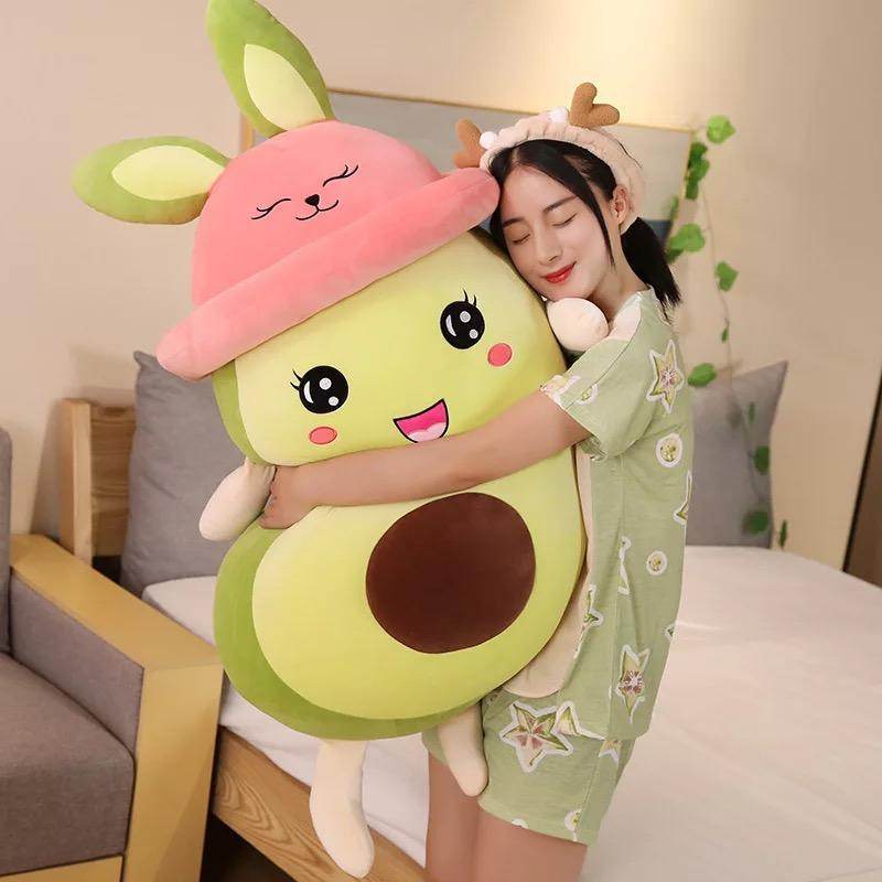 Shop Giant Squishy Avocado Plush - Goodlifebean Plushie | Stuffed Animal