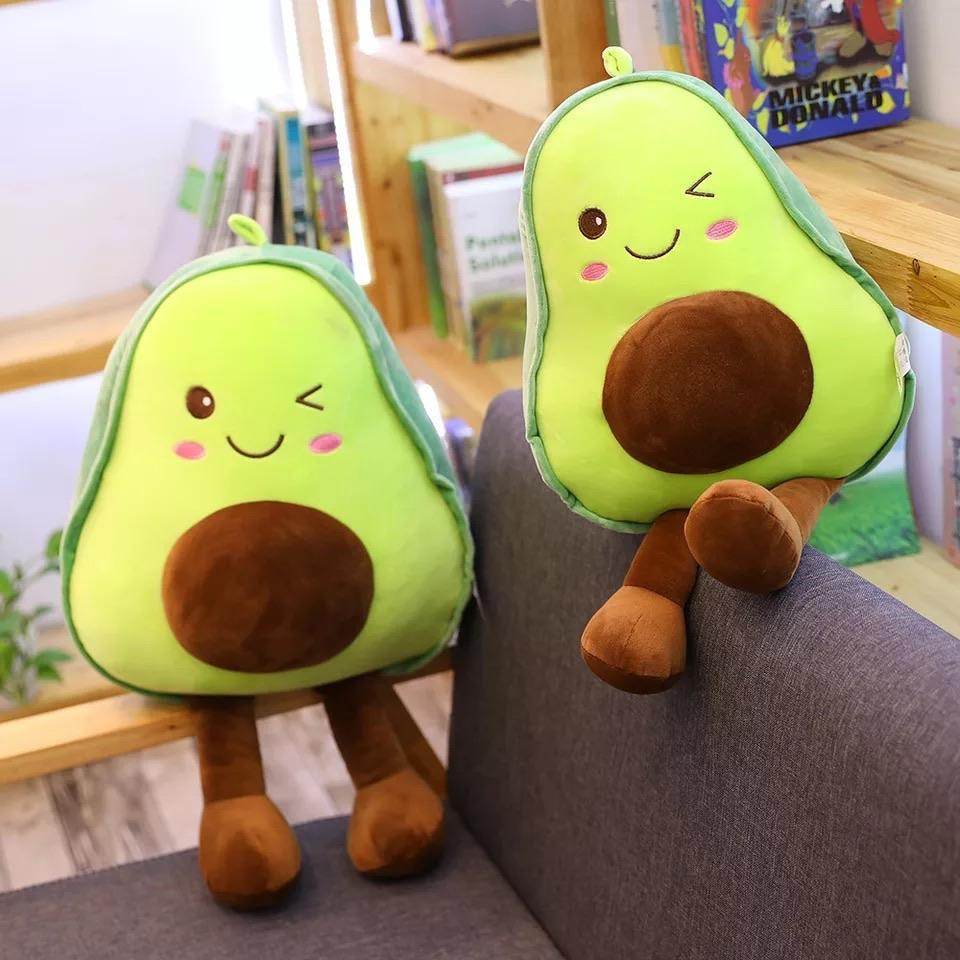 Shop Stuffed Winky Avocado Plush - Goodlifebean Plushie | Stuffed Animal