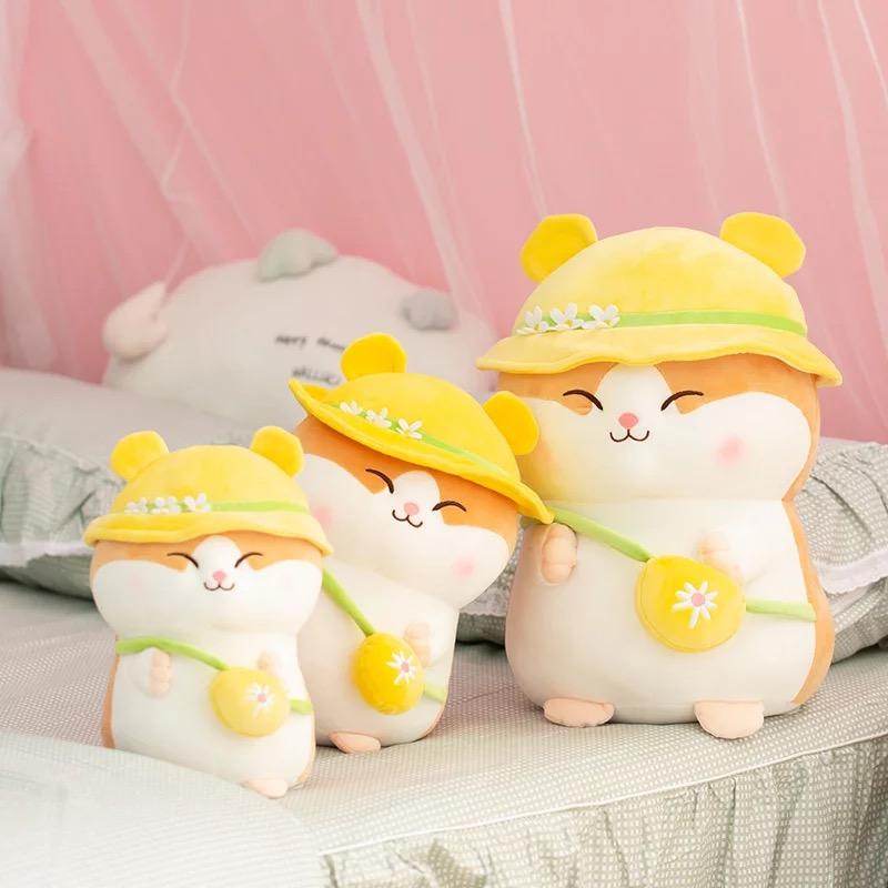Shop Giant Kawaii Stuffed Hamster Plush - Goodlifebean Plushie | Stuffed Animal
