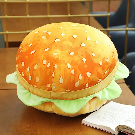 Shop Hamburgerly: The Plush Cushion - Chair & Sofa Cushions Goodlifebean Plushies | Stuffed Animals
