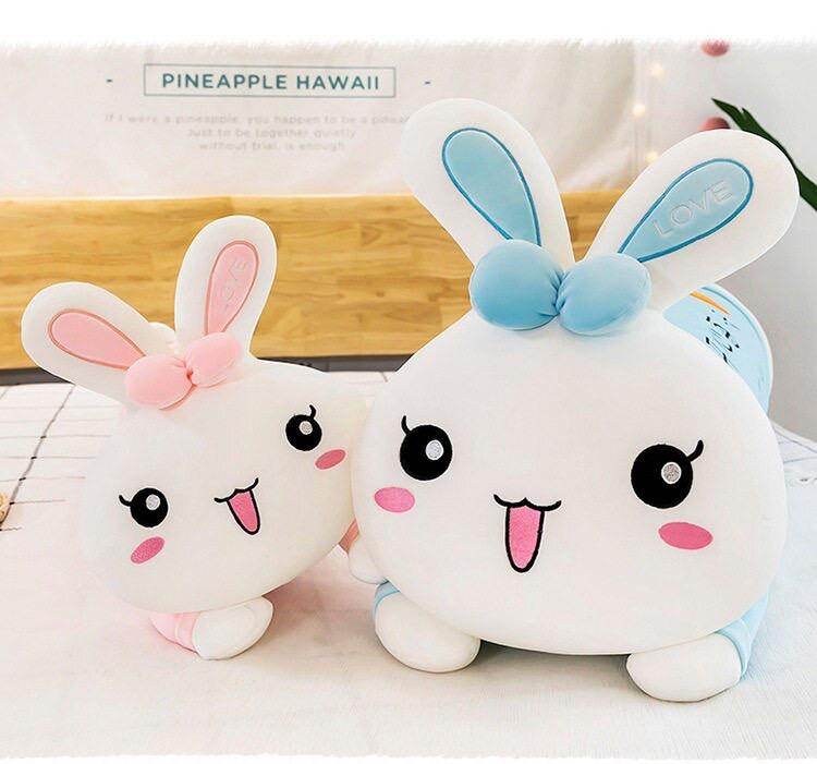 Shop Kawaii Stuffed Rabbit Plush - Goodlifebean Plushie | Stuffed Animal