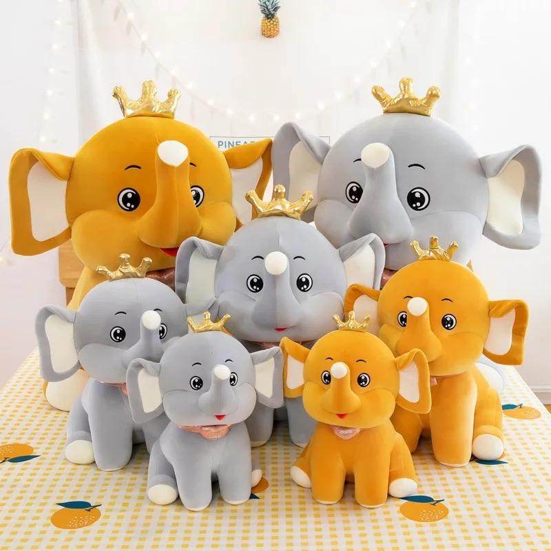 Shop Jumbo Stuffed Elephant Plush - Goodlifebean Plushie | Stuffed Animal