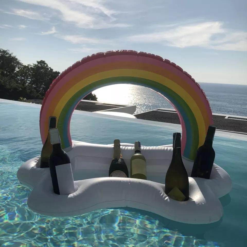 Shop Rainbow Food Float - Goodlifebean Plushie | Stuffed Animal