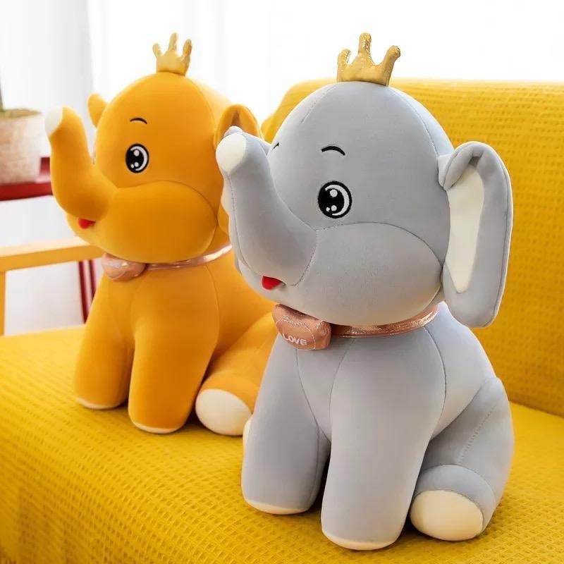 Shop Jumbo Stuffed Elephant Plush - Goodlifebean Plushie | Stuffed Animal