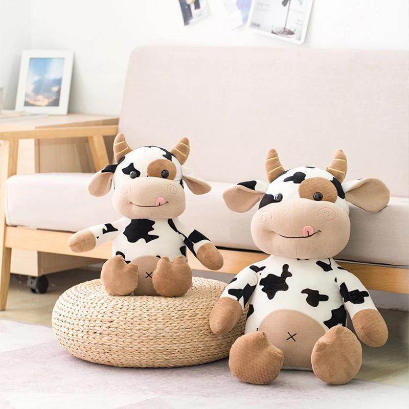 Shop Cali the Stuffed Cow Plush - Goodlifebean Plushie | Stuffed Animal