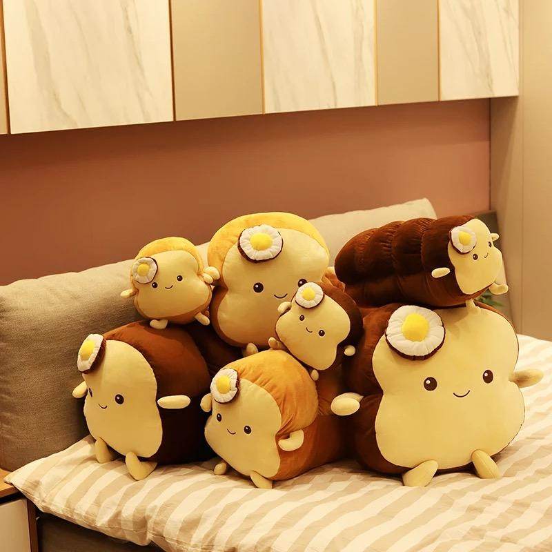 Shop Lola The Loaf: Kawaii Bread Load Plushie - Goodlifebean Plushie | Stuffed Animal