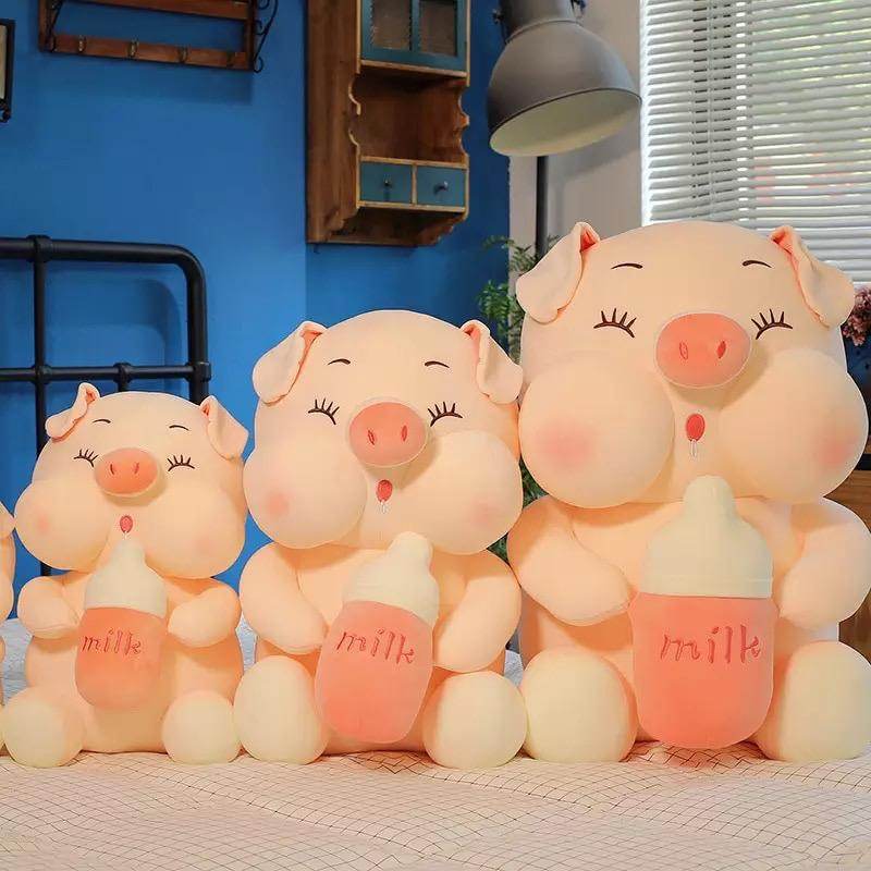 Shop Giant Baby Piggy Stuffed Plush - Goodlifebean Plushie | Stuffed Animal