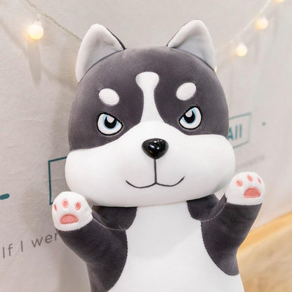 Shop Giant Husky Dog Plush Stuffed Toy - Stuffed Animals Goodlifebean Plushies | Stuffed Animals