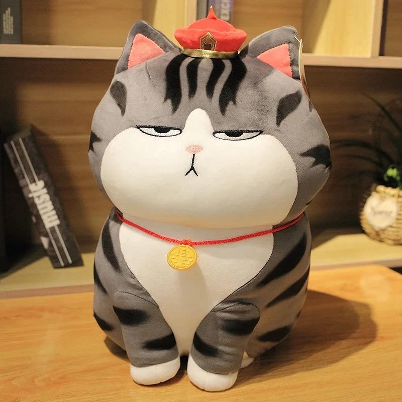 Shop Kawaii Moody Cat Plush | Angry Grumpy Cat Plush - Stuffed Animals Goodlifebean Plushies | Stuffed Animals